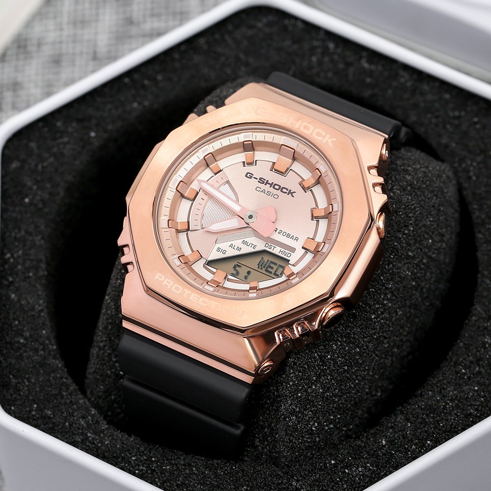 Đồng hồ G-SHOCK 40.4 mm Nữ GM-S2100PG-1A4DR Đồng hồ G-SHOCK 40.4 mm Nữ GM-S2100PG-1A4DR