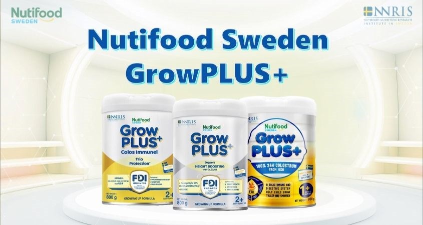 Nutifood là thương hiệu có nguồn gốc từ Thuỵ Điển