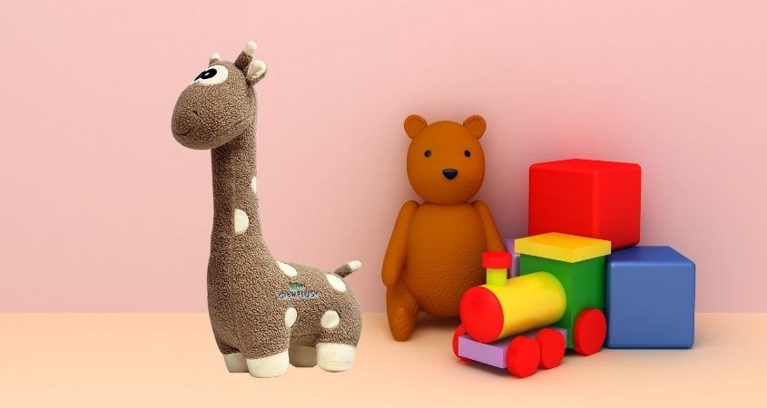 Quà tặng hươu cao cổ khi mua sữa non Nutifood GrowPLUS+ 