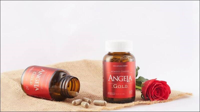Angela Gold là viên uống nội tiết tố nữ với thành phần 100% chiết xuất từ thiên nhiên