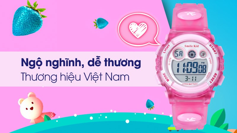 Đồng hồ đến từ thương hiệu Smile Kid Đồng hồ đến từ thương hiệu Smile Kid