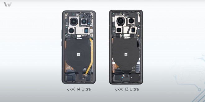 Xiaomi 14 Ultra đặt cạnh thế hệ tiền nhiệm Xiaomi 13 Ultra