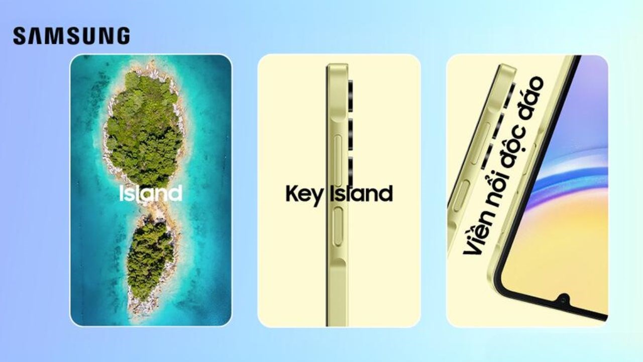 Key Island là gì? Key Island được trang bị trên máy nào? (Ảnh: Samsung Newsroom)