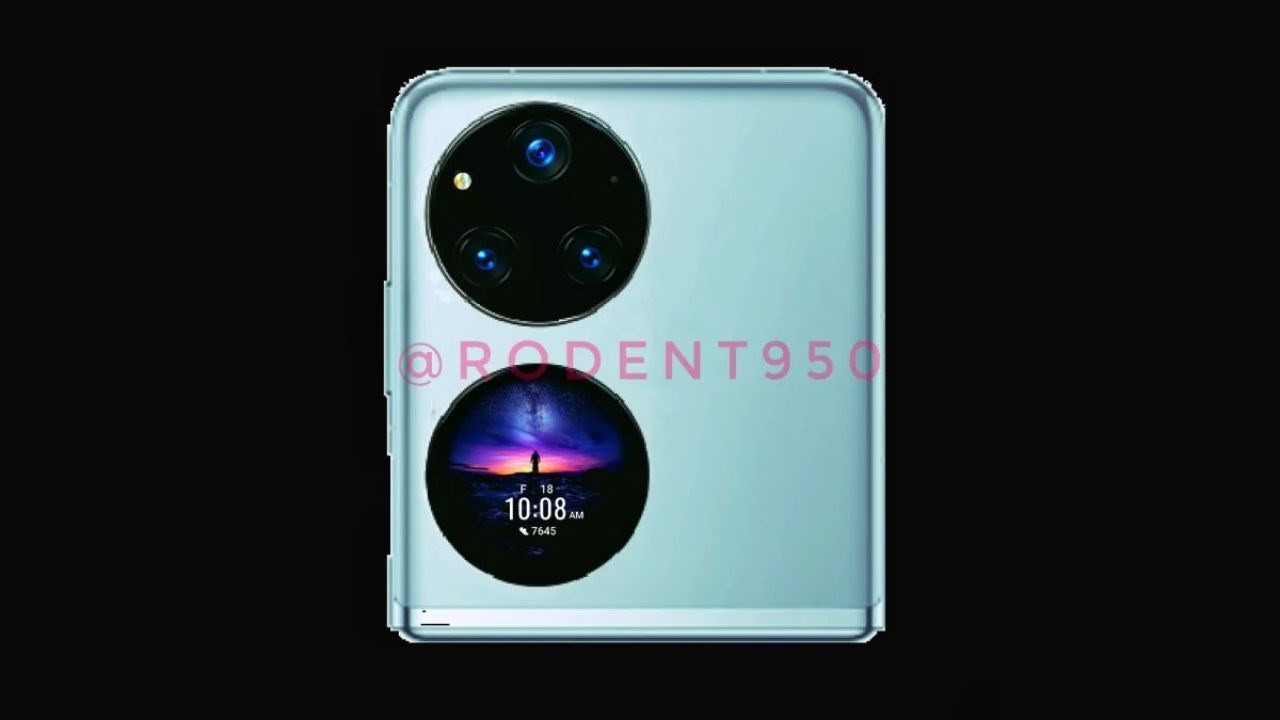 Ảnh render rò rỉ được cho là của Huawei Pocket S2 Ảnh render rò rỉ được cho là của Huawei Pocket S2