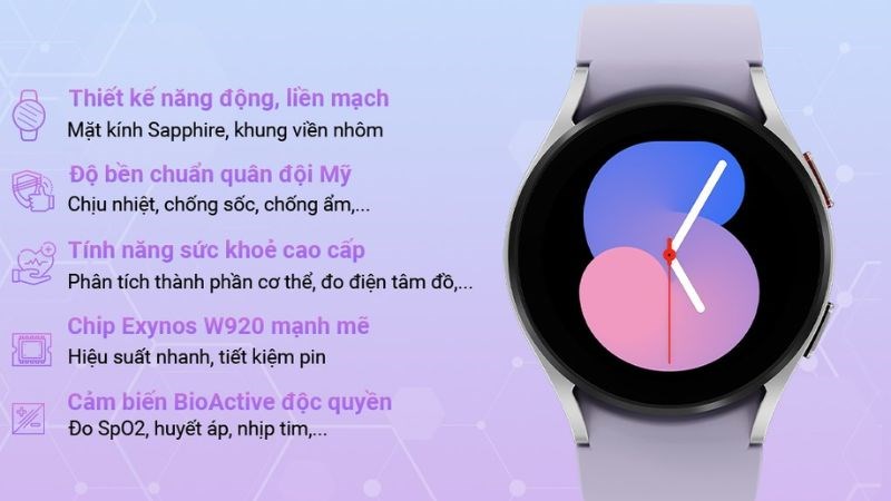 Galaxy Watch5 LTE cá tính, tiện lợi