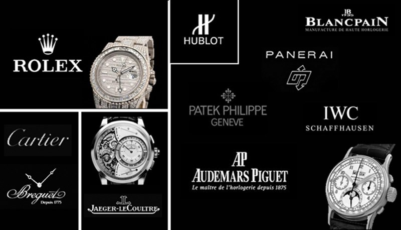 Lựa chọn đồng hồ theo thương hiệu, nguồn gốc xuất xứ