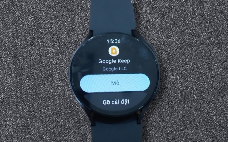 Nhấn vào Mở sau khi ứng dụng được cài đặt Nhấn vào Mở sau khi ứng dụng được cài đặt