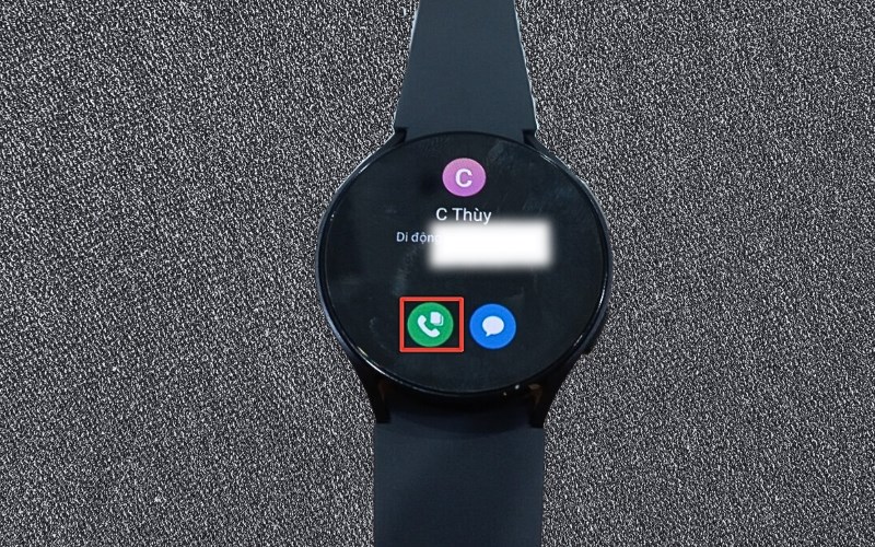 Thực hiện cuộc gọi tr&ecirc;n Galaxy Watch 6