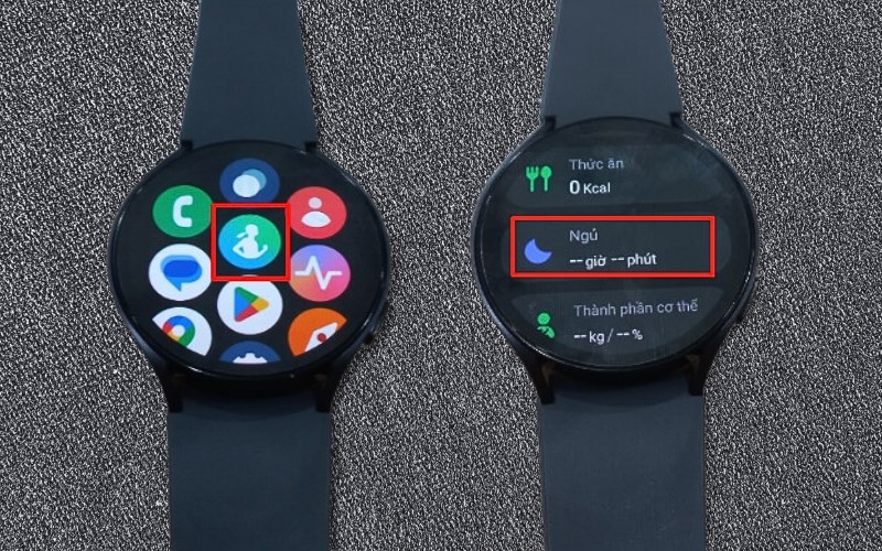 Vào ứng dụng Health > Vào phần Ngủ Vào ứng dụng Health > Vào phần Ngủ