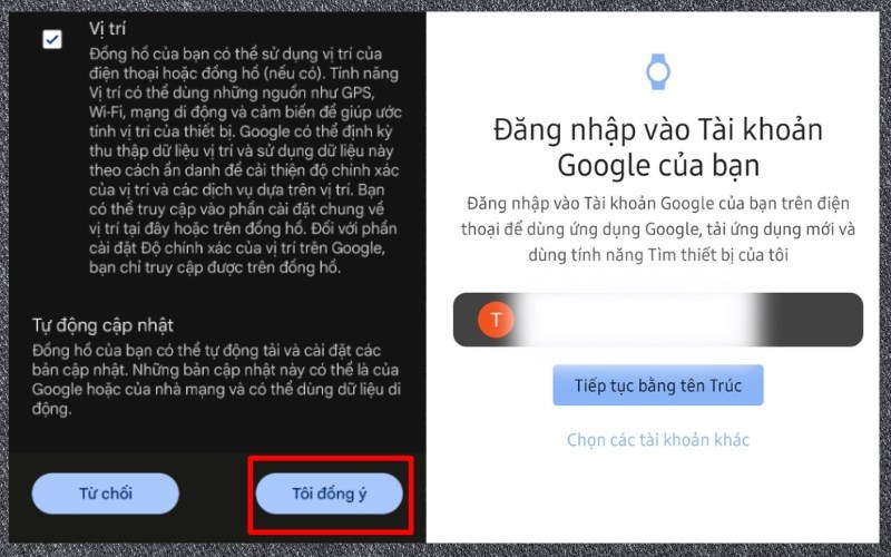 Đồng ý với các điều khoản của Google và đăng nhập mail Đồng ý với các điều khoản của Google và đăng nhập mail