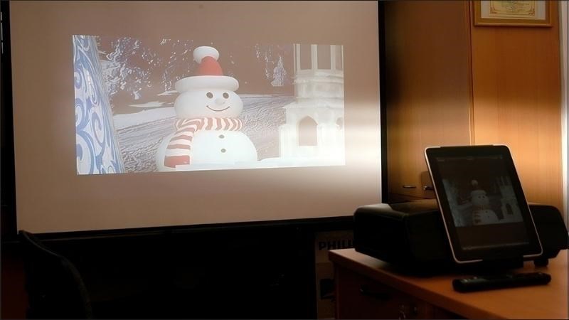 iPad được hỗ trợ khả năng kết nối với m&aacute;y chiếu