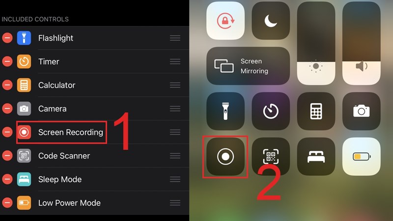 Cuộn m&agrave;n h&igrave;nh xuống ph&iacute;a dưới v&agrave; lựa chọn t&iacute;nh năng Ghi m&agrave;n h&igrave;nh