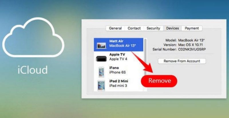 Đăng xu&acirc;́t khỏi iCloud tr&ecirc;n máy Mac.