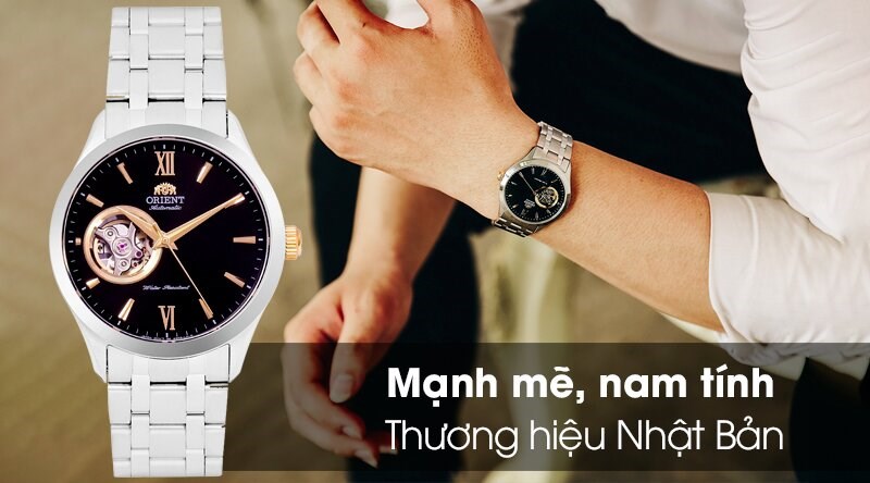 Đồng hồ ORIENT 38.3 mm Nam FAG03002B0 giúp bạn trông thật trưởng thành Đồng hồ ORIENT 38.3 mm Nam FAG03002B0 giúp bạn trông thật trưởng thành