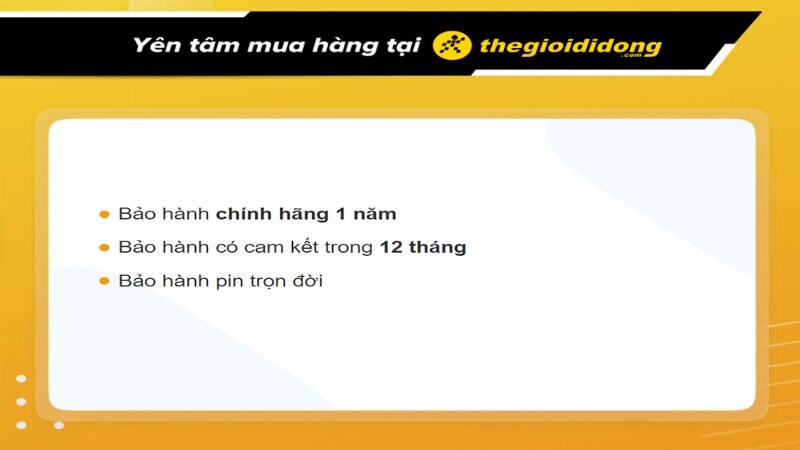 Chính sách bảo hành hấp dẫn Chính sách bảo hành hấp dẫn