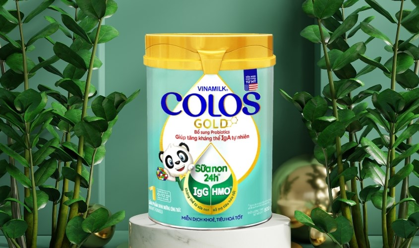 Sữa bột Vinamilk ColosGold số 1 (sữa non) 800g (0 - 12 tháng)