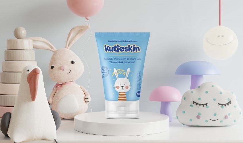 Bảo quản kem trị chàm sữa Kutieskin ở nơi khô ráo, thoáng mát