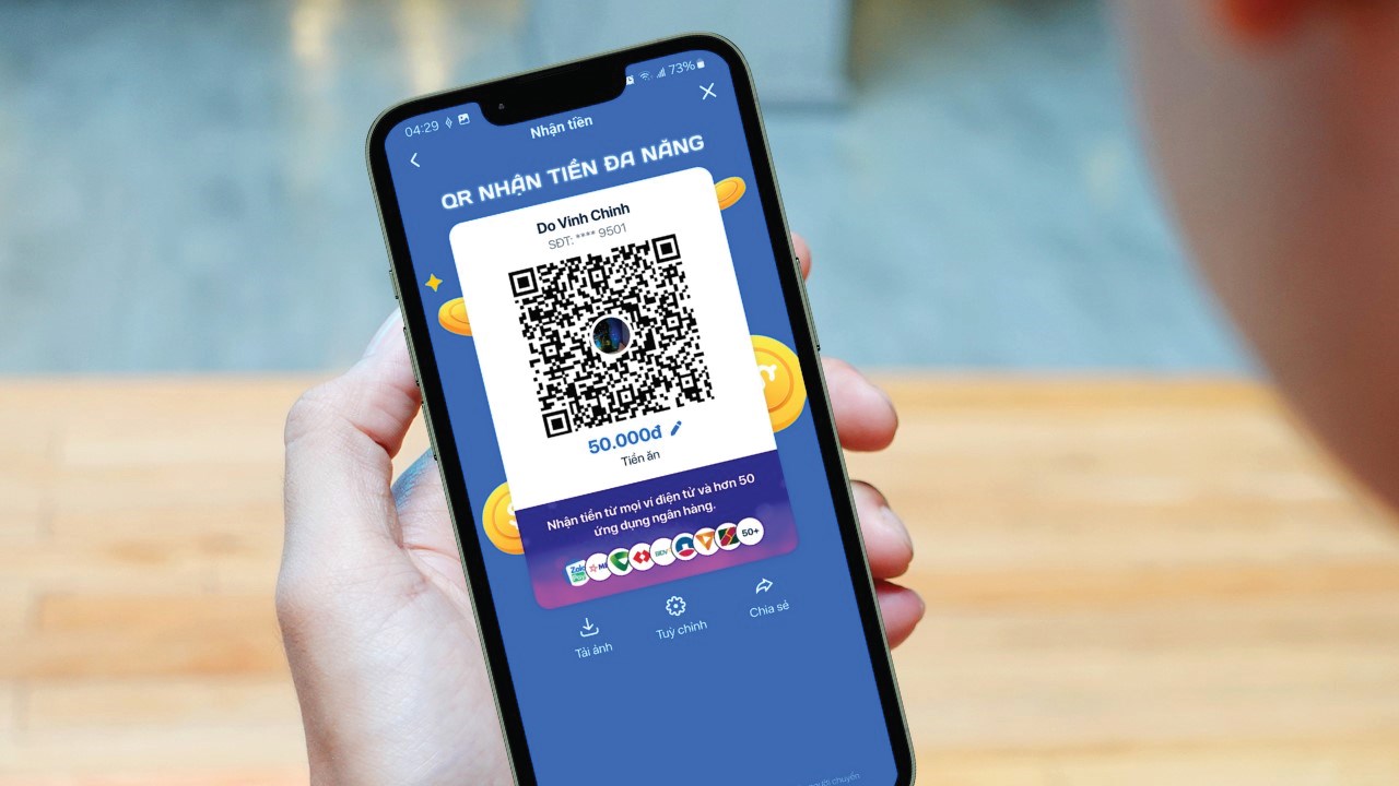 Cách tạo mã QR có sẵn số tiền trên ZaloPay