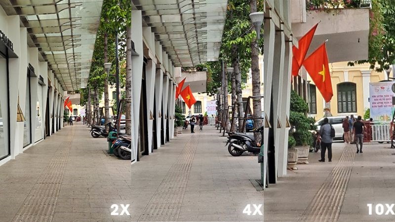 Ảnh sau khi zoom vẫn rất rõ nét Ảnh sau khi zoom vẫn rất rõ nét