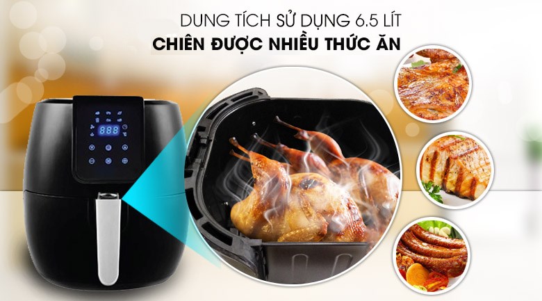 Cần lưu ý khi xếp thức ăn để dùng nồi chiên không dầu được bền lâu