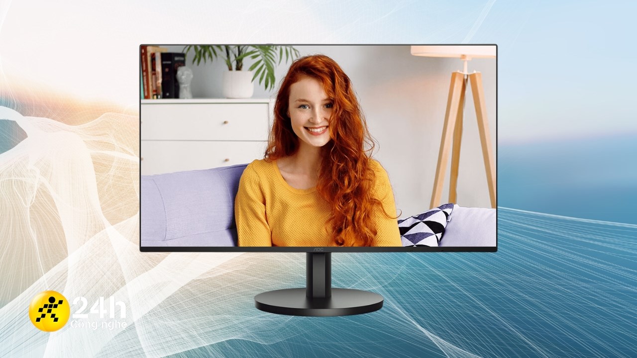 Màn hình máy tính AOC có cổng Type-C 65W sạc được cho laptop rẻ nhất thị trường