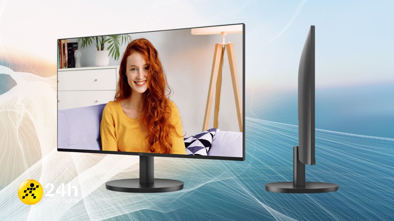 Màn hình máy tính AOC có cổng Type-C 65W sạc được cho laptop rẻ nhất thị trường