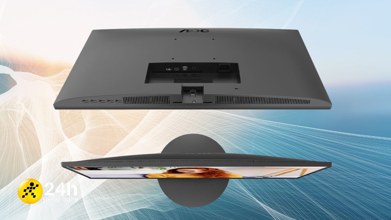 Màn hình máy tính AOC có cổng Type-C 65W sạc được cho laptop rẻ nhất thị trường