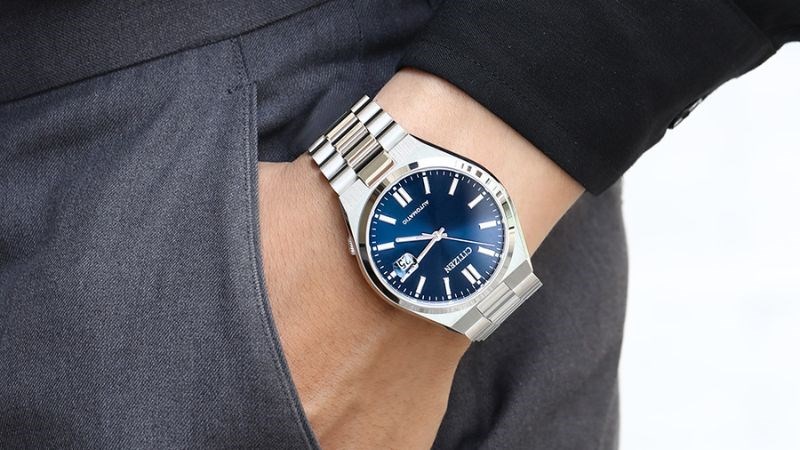 Bộ sưu tập Citizen Mechanical Tsuyosa với thiết kế đặc trưng quen thuộc Bộ sưu tập Citizen Mechanical Tsuyosa với thiết kế đặc trưng quen thuộc