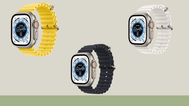 Bảng m&agrave;u của Apple Watch Ultra LTE