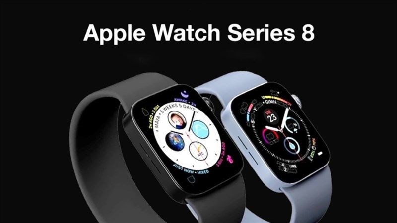 Diện mạo đẳng cấp của Apple Watch S8 viền th&eacute;p.
