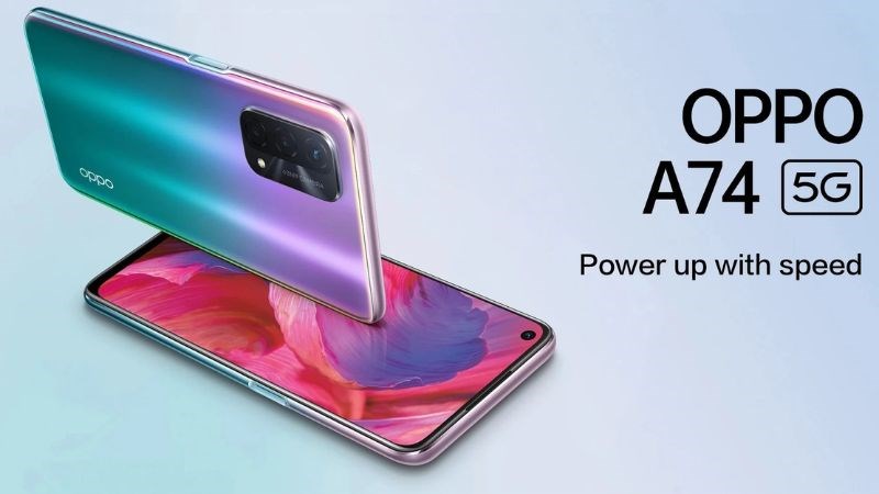 Điện thoại OPPO A74 được ra mắt v&agrave;o th&aacute;ng 04/2021