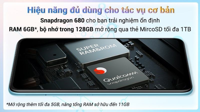OPPO A76 c&oacute; hiệu năng mạnh mẽ, ổn định
