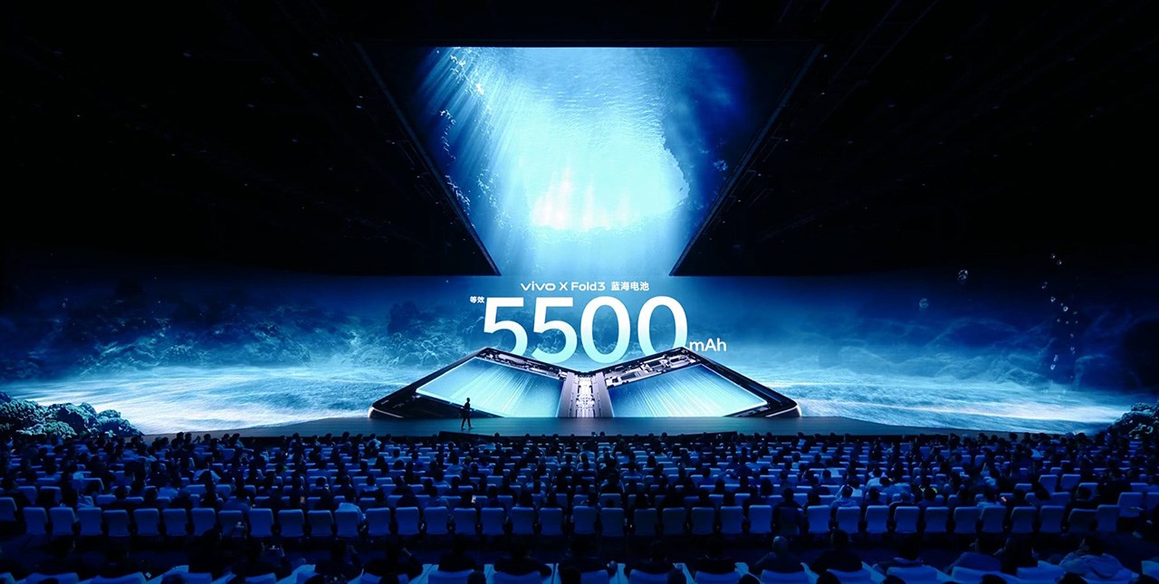 Vivo X Fold 3 được trang bị viên pin 5.000 mAh