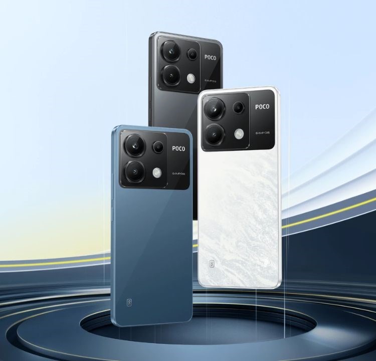 POCO X6 Neo được trang bị màn hình có độ phân giải 1.080 x 2.400 pixel cùng với vi xử lý Dimensity 6080 của MediaTek