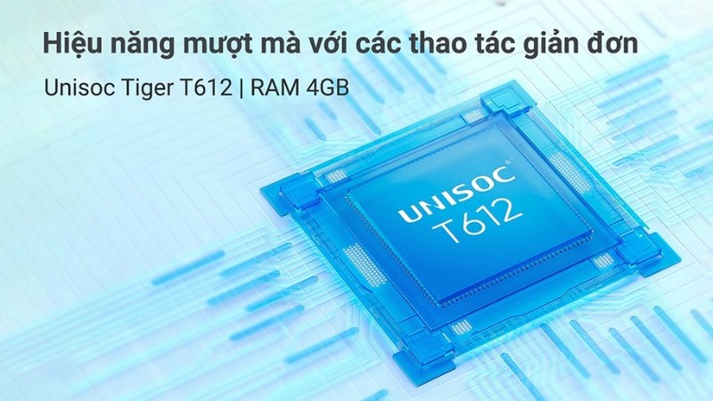 realme C51 được trang bị con chipset Unisoc Tiger T612