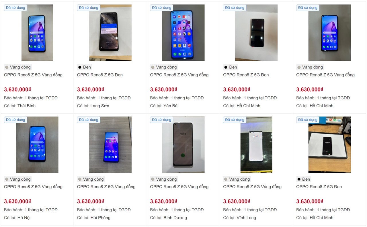 Có nên mua OPPO Reno8 Z 5G đã sử dụng khi mức giá chỉ từ 3.63 triệu