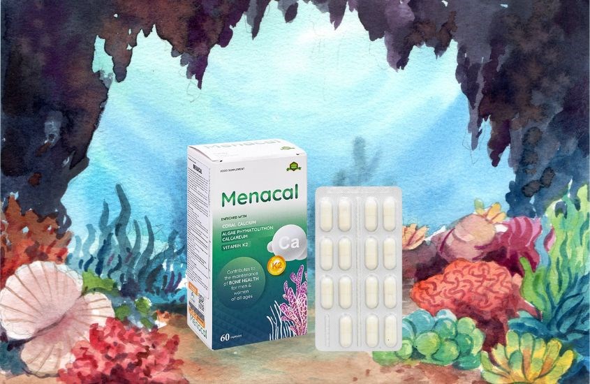 Viên uống Menacal hỗ trợ xương, răng chắc khỏe 60 viên (từ 6 tuổi)