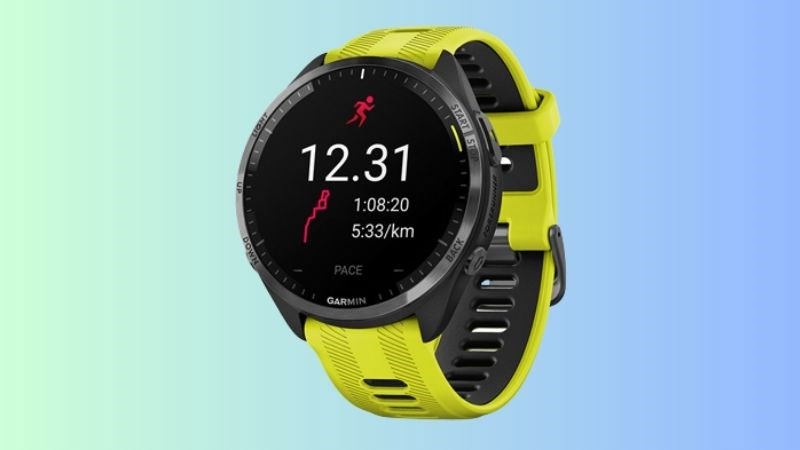 Garmin Forerunner 965 có thiết kế vô cùng đẹp mắt Garmin Forerunner 965 có thiết kế vô cùng đẹp mắt