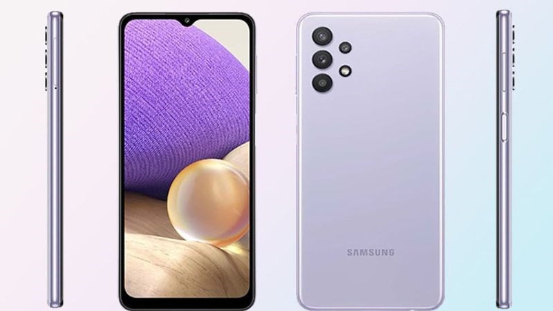 M&agrave;n h&igrave;nh giọt nước do Samsung cải tiến tr&ecirc;n điện thoại A32