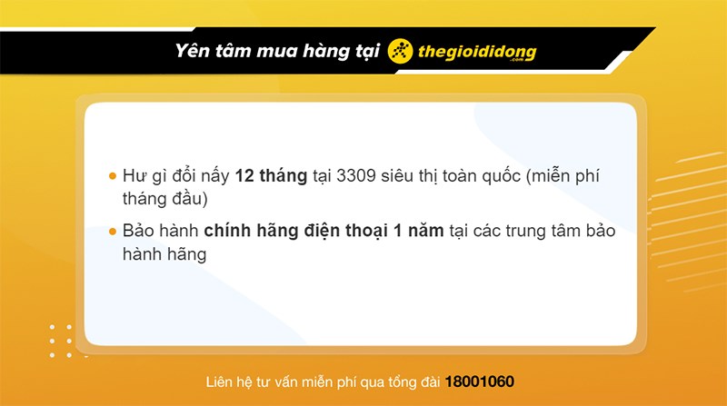 Ch&iacute;nh s&aacute;ch bảo h&agrave;nh iPhone tại Thế Giới Di Động