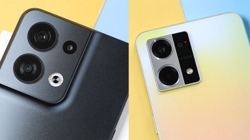 Camera OPPO Reno8 5G v&agrave; 4G
