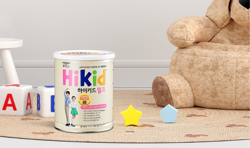 Sữa bột Hikid hương vani 600g (1 - 9 tuổi)