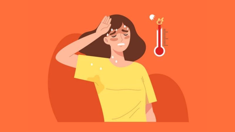 Bạn có thể bị tăng thân nhiệt nếu ở môi trường quá nóng Bạn có thể bị tăng thân nhiệt nếu ở môi trường quá nóng