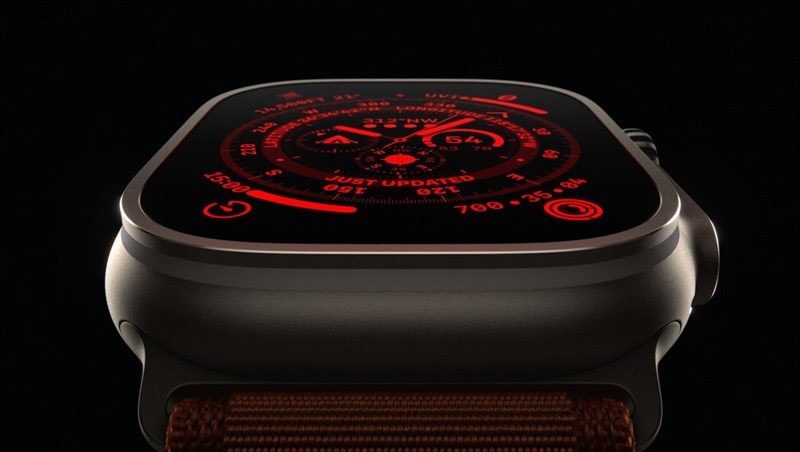 Apple Watch Ultra sở hữu khung viền Titanium