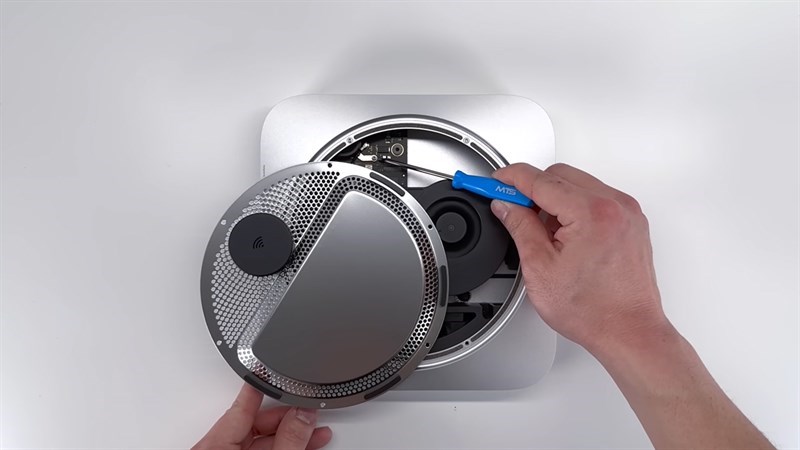 Vẻ ngo&agrave;i nhỏ gọn tinh tế của chiếc Mac mini mới