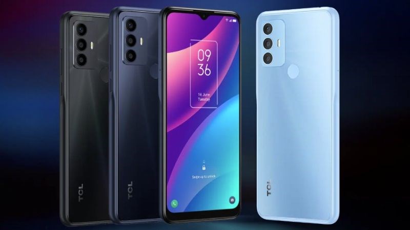 Đi&ecirc;̣n thoại TCL mang tr&ecirc;n mình thi&ecirc;́t k&ecirc;́ với ki&ecirc;̉u dáng hi&ecirc;̣n đại