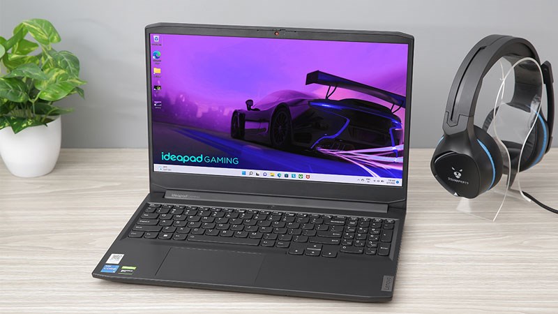 IdeaPad Gaming 3 c&oacute; thiết kế tối giản