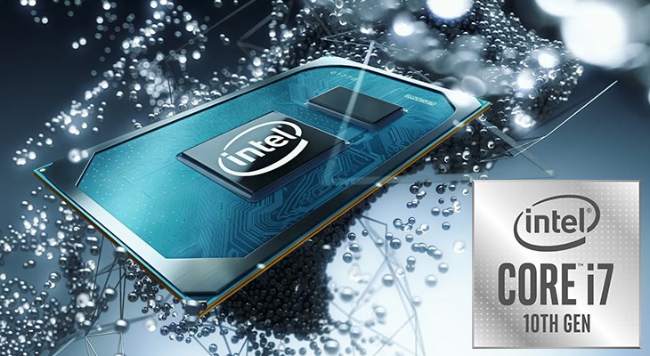 Intel Core i7-10850H hoạt động với 6 l&otilde;i v&agrave; 12 luồng CPU