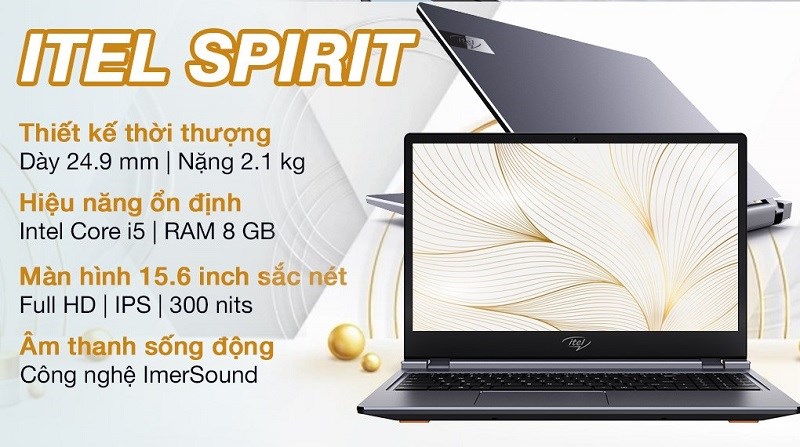 Laptop sử dụng bộ vi xử lý Intel Core i5 8259 mạnh mẽ