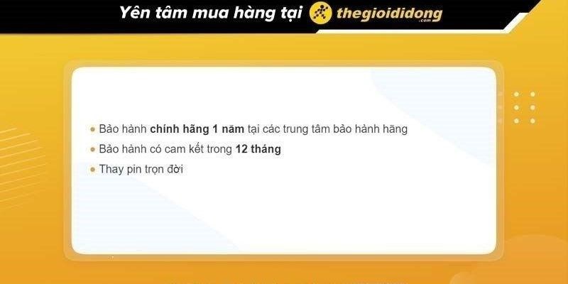 Ch&iacute;nh s&aacute;ch bảo h&agrave;nh tại TGDĐ